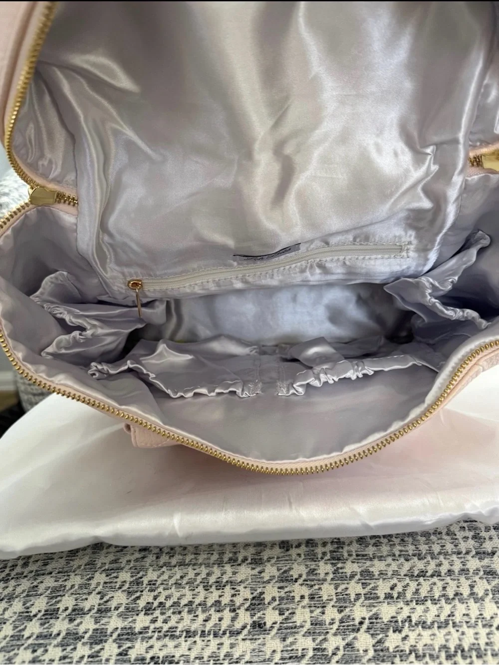 Luli Bebe Petit Monaco Diaper Bag- Pastel Pink
